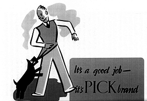 1930s cartoon ad